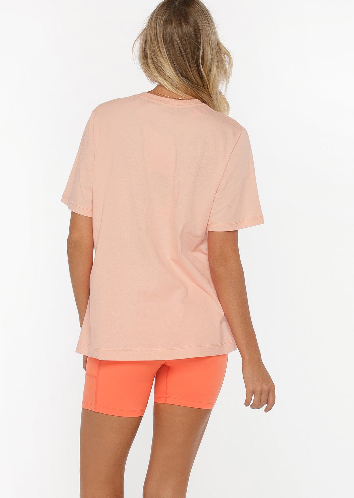Peachy Active Oversized Tee