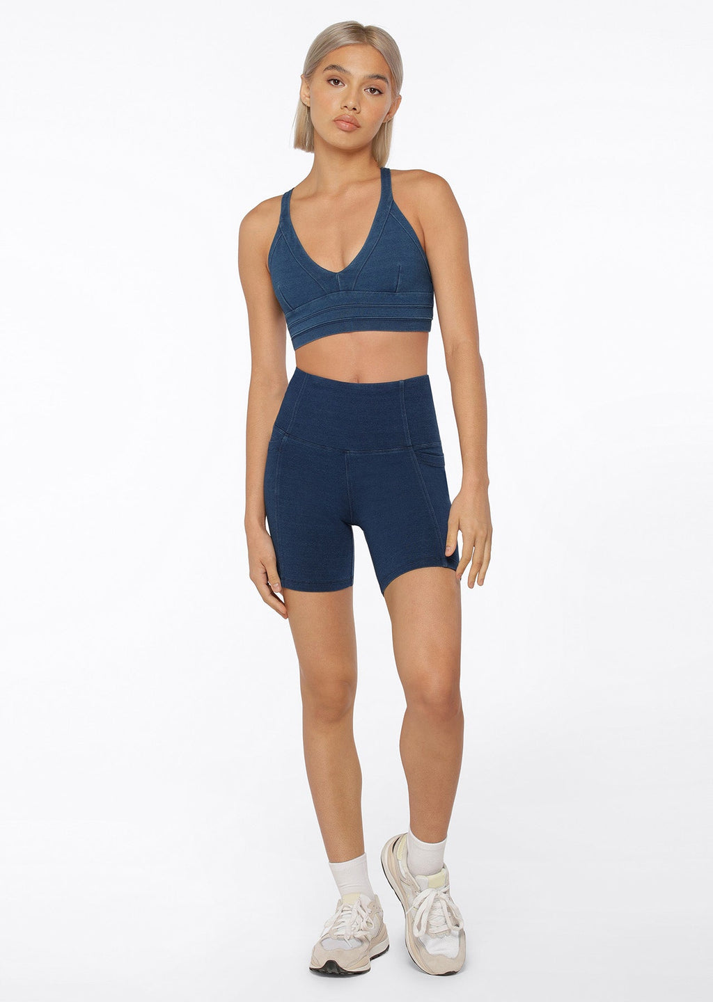Denim Diva Phone Pocket Bike Shorts