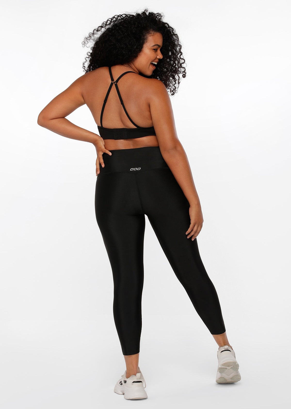 Cool Touch Lotus Ankle Biter Leggings