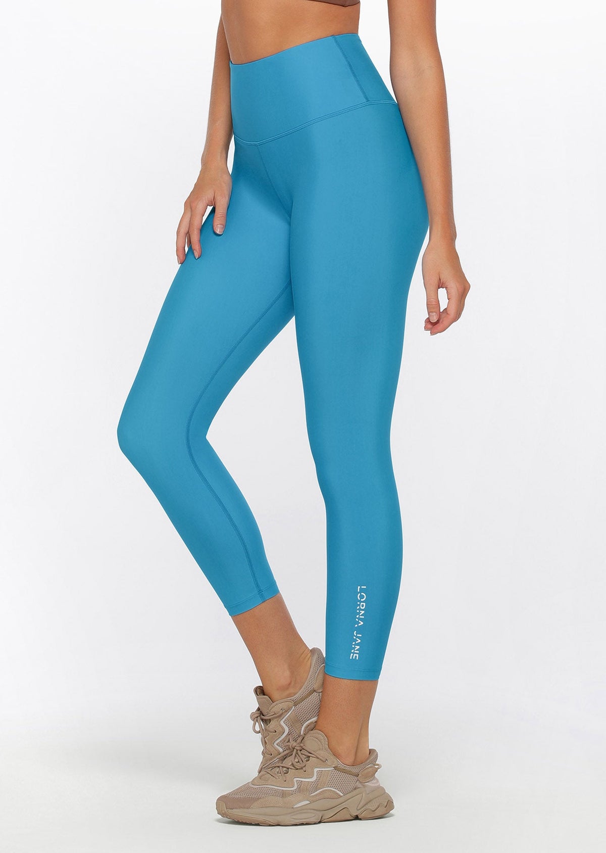 Cool Touch Lotus Ankle Biter Leggings