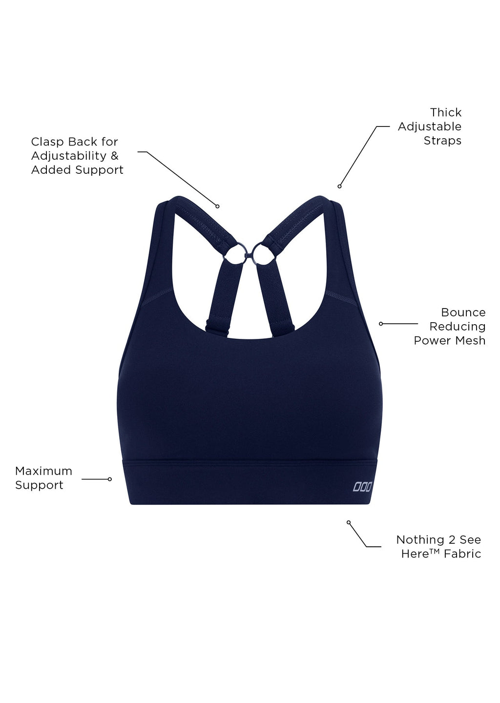 Amy Maximum Support Sports Bra