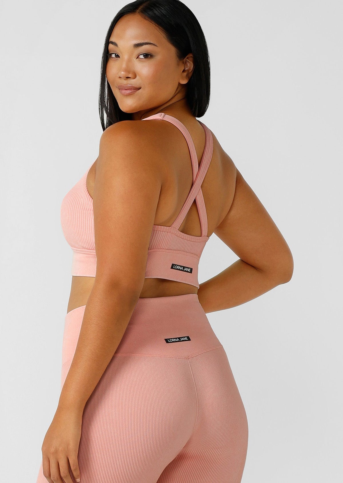 It Girl Wide Rib Seamless Sports Bra