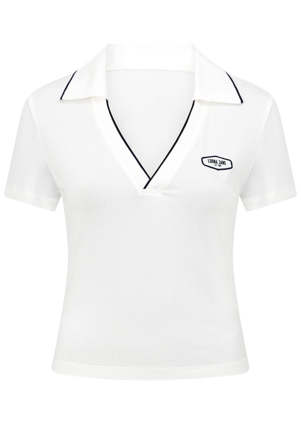 Courtside Cropped Polo