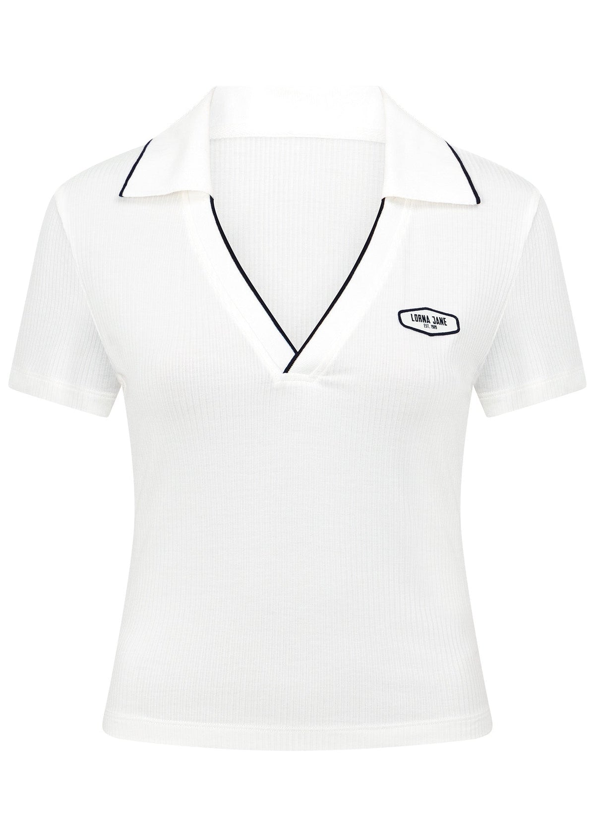 Courtside Cropped Polo