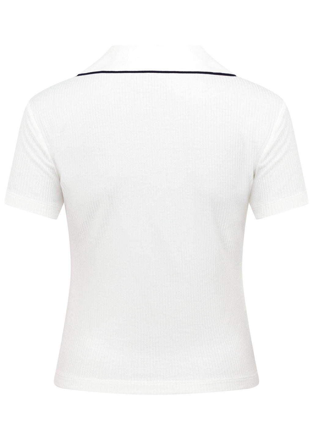 Courtside Cropped Polo