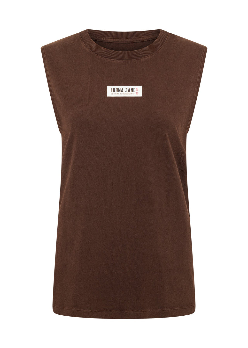 Conquer Washed Muscle Tank
