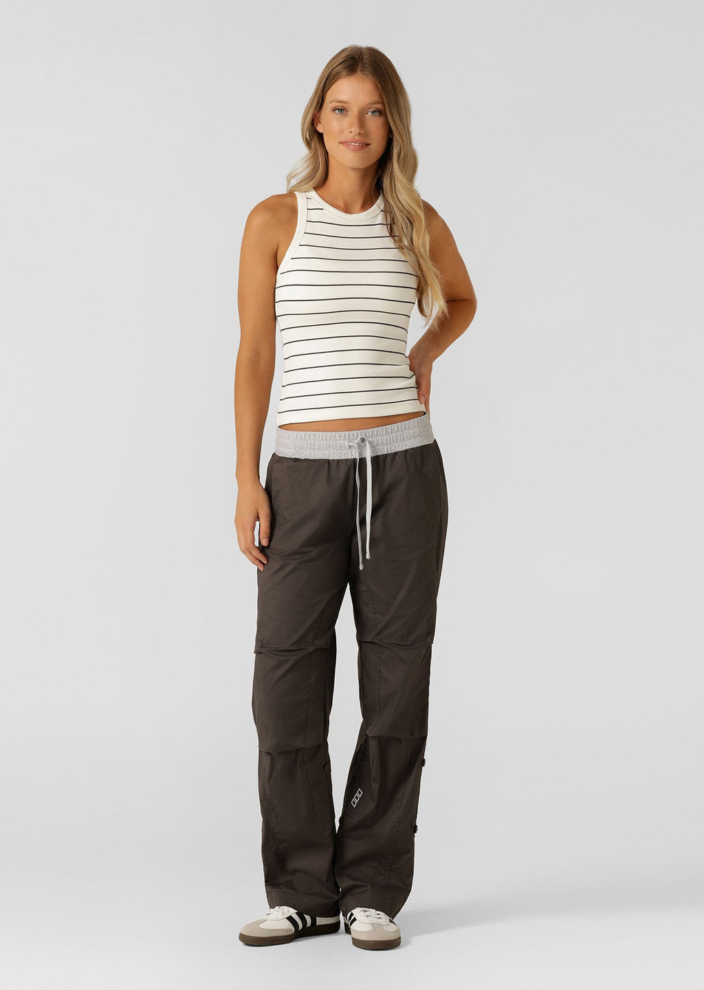LJ Basics Stripe Rib Tank