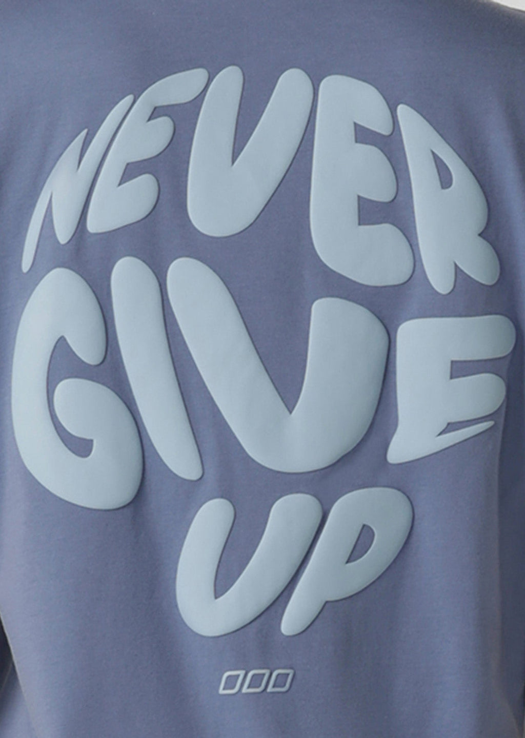 Never Give Up Relaxed T-shirt