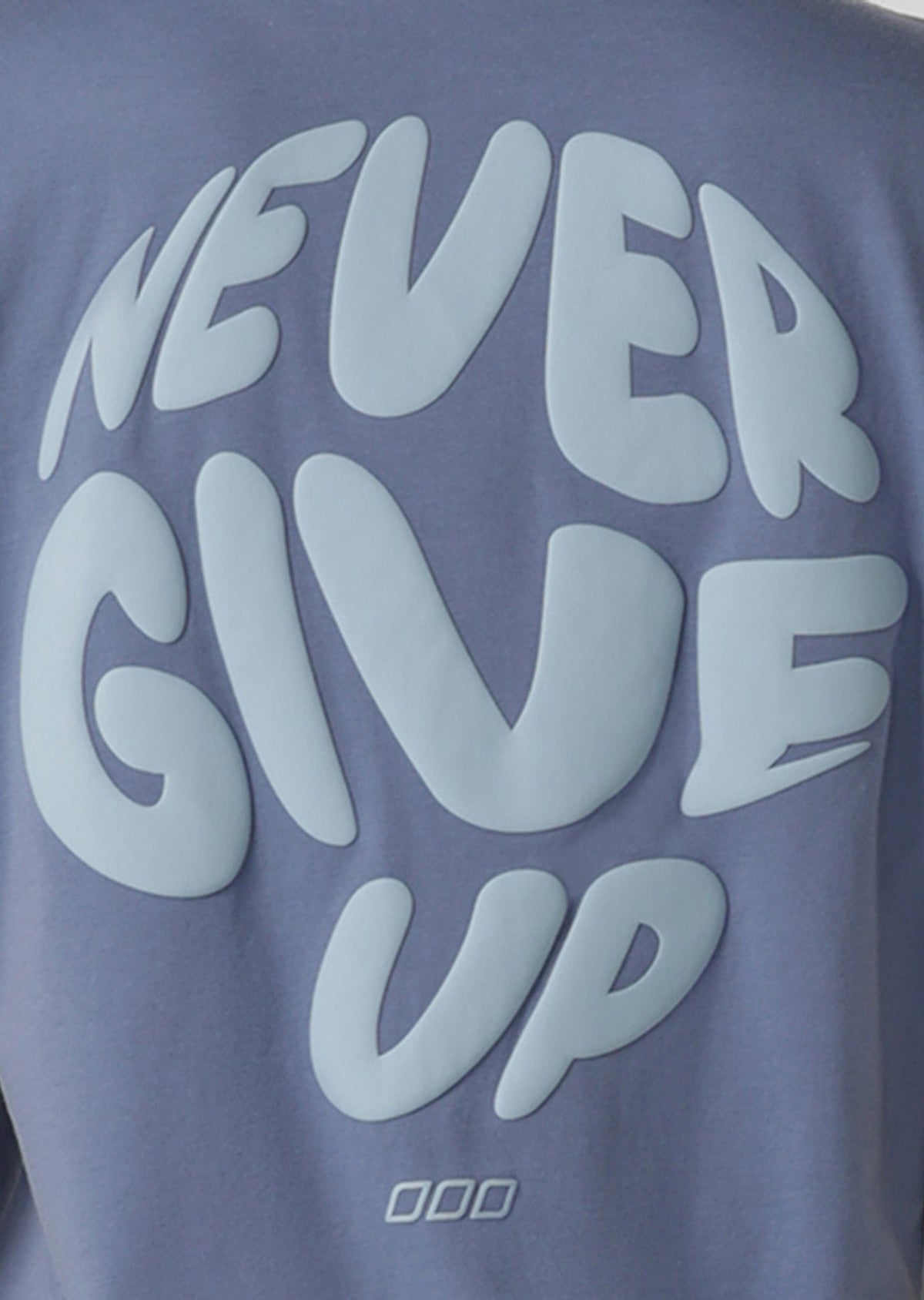 Never Give Up Relaxed T-shirt