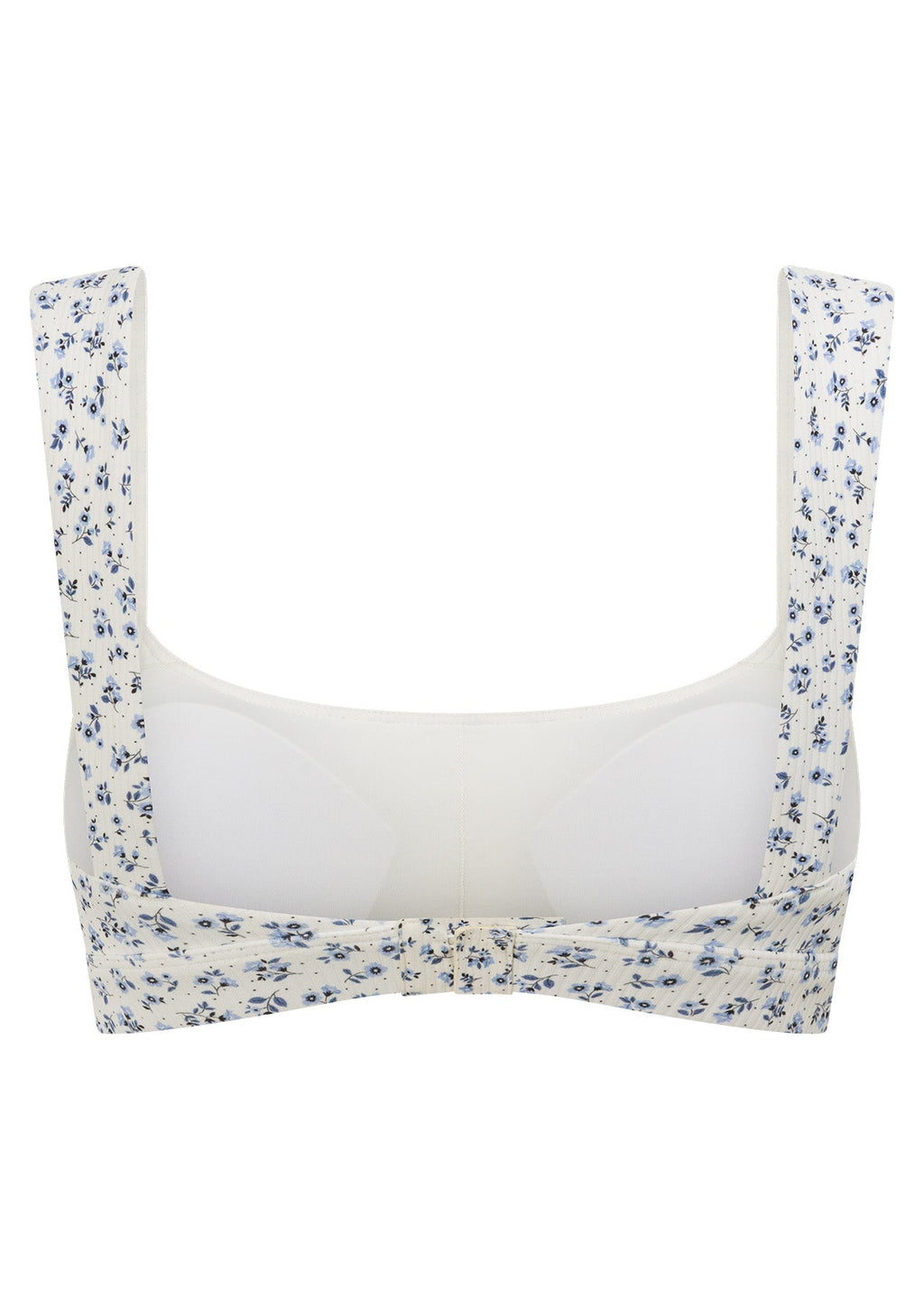 Provincial Floral Rib Sports Bra