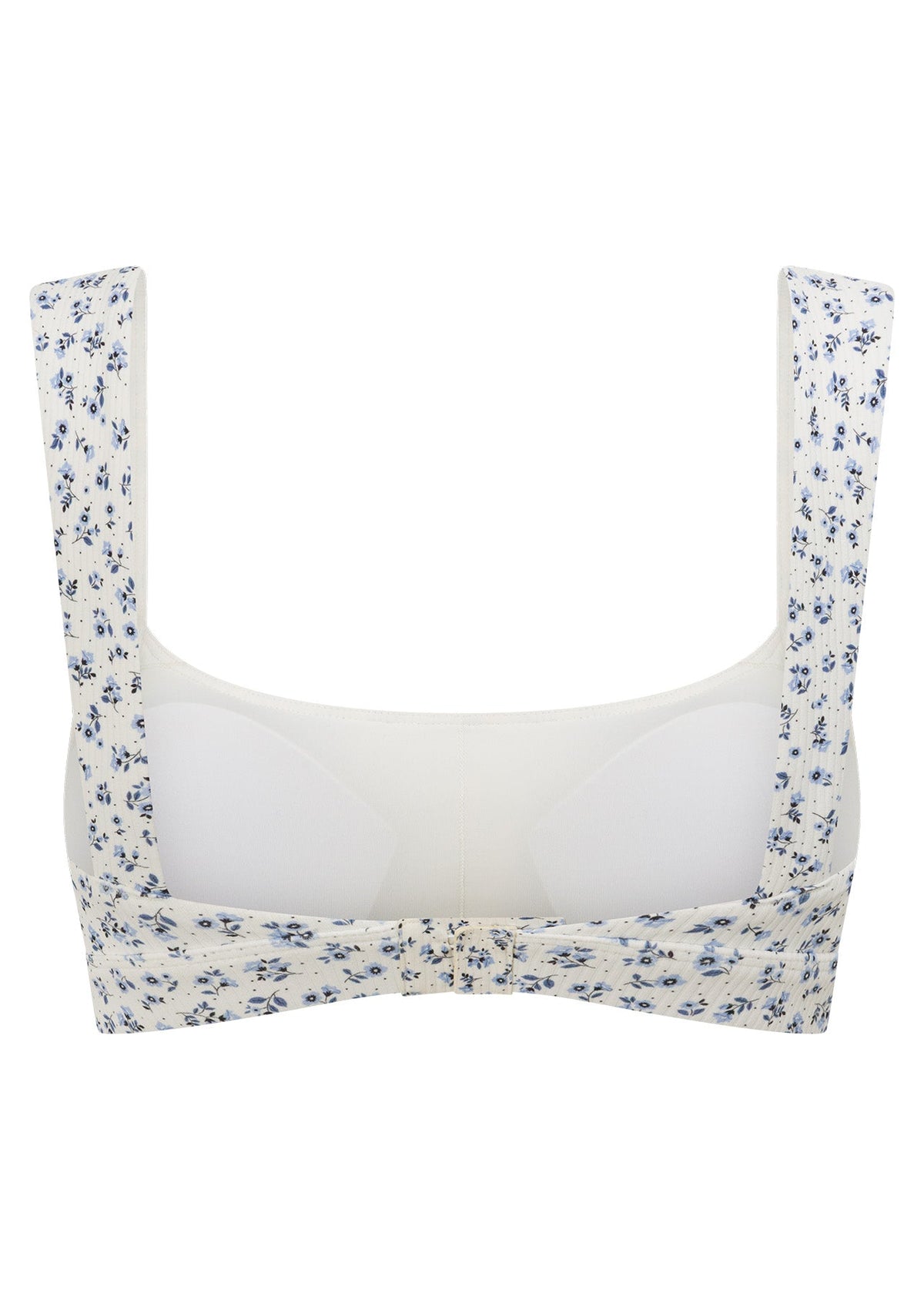 Provincial Floral Rib Sports Bra