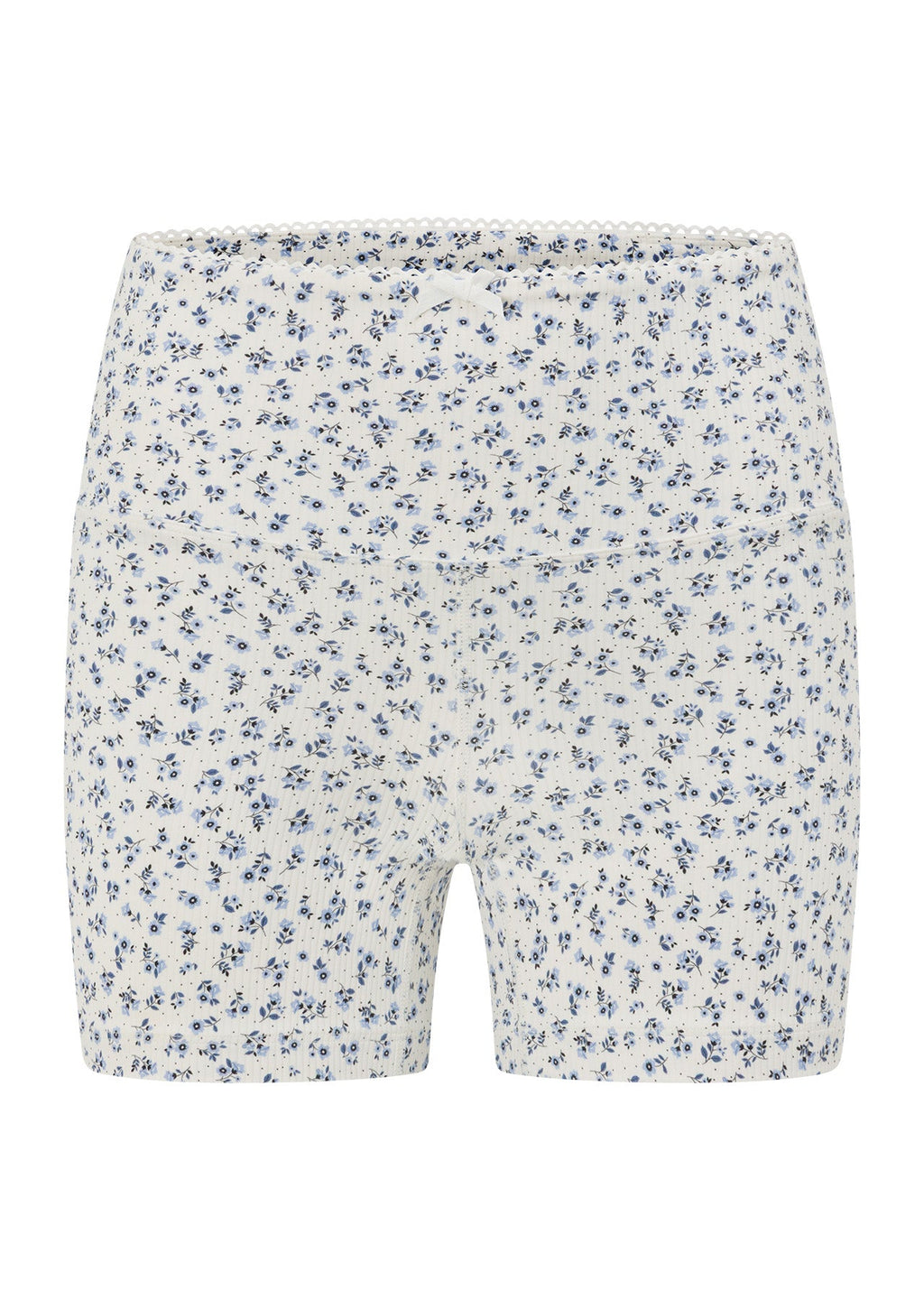 Provincial Floral Rib 12cm Bike Shorts