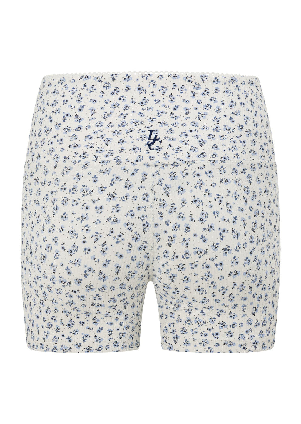 Provincial Floral Rib 12cm Bike Shorts