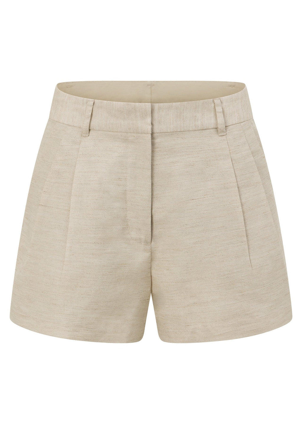 Hamptons Tailored Linen Shorts