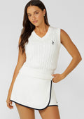 Country Club Cable Knit Vest