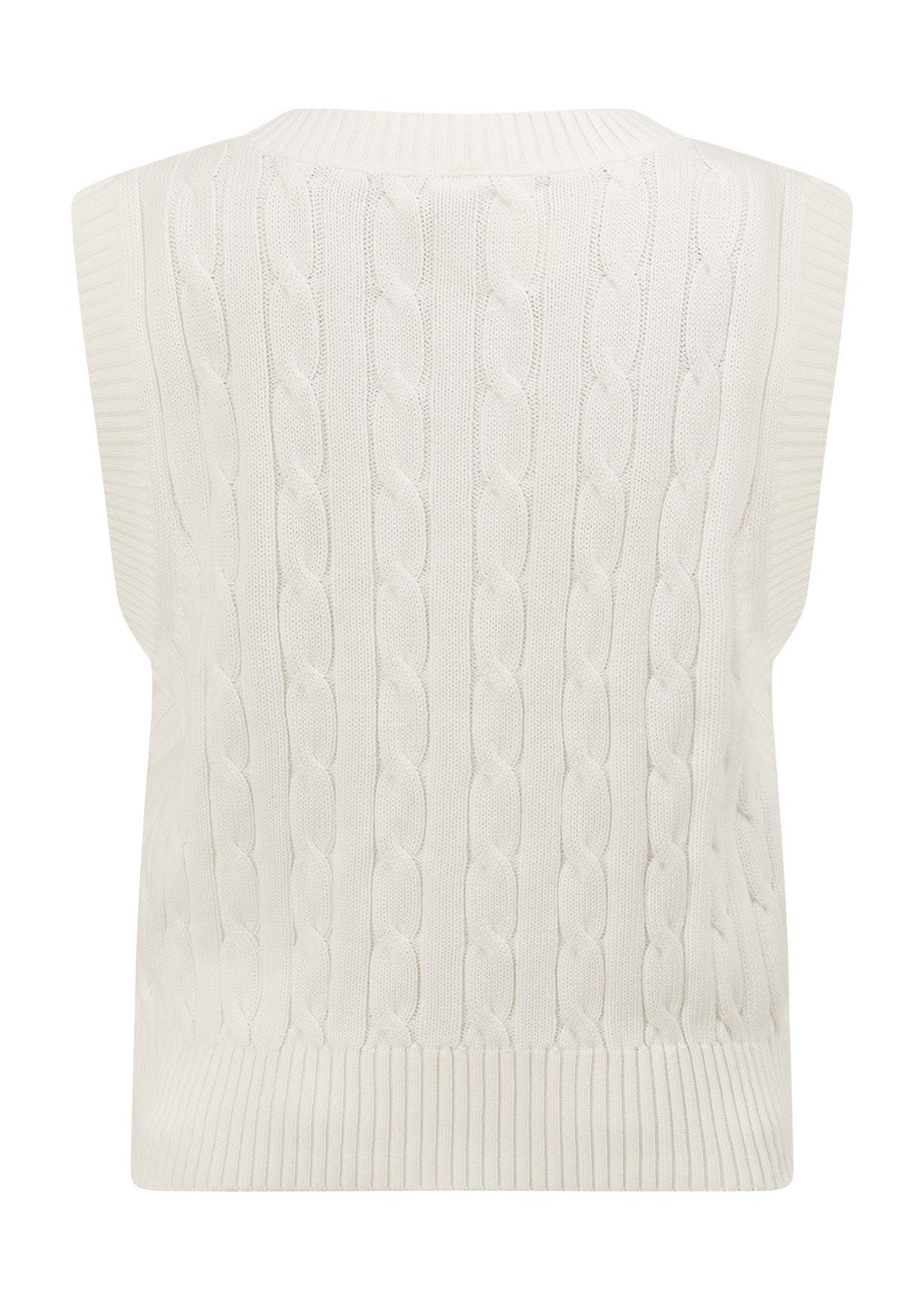 Country Club Cable Knit Vest