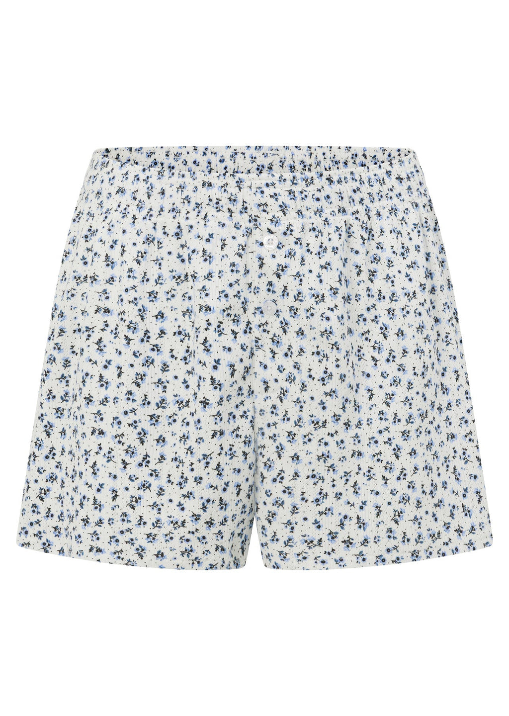 Provincial Floral Pointelle Shorts