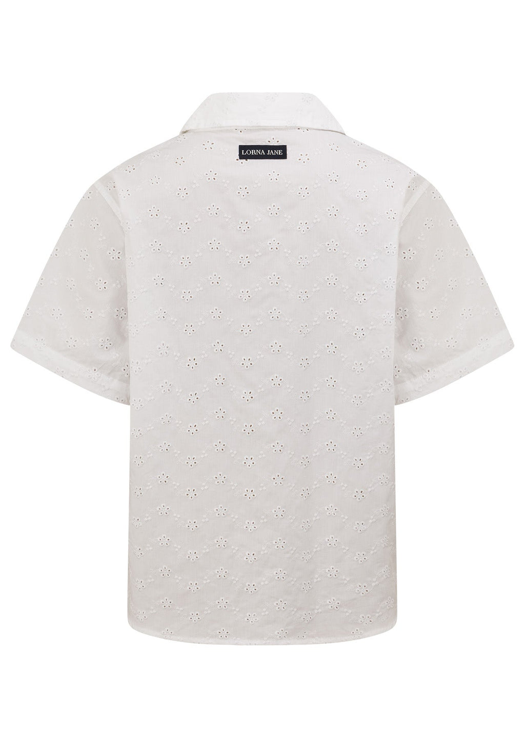 Cherish Broderie Short Sleeve Shirt