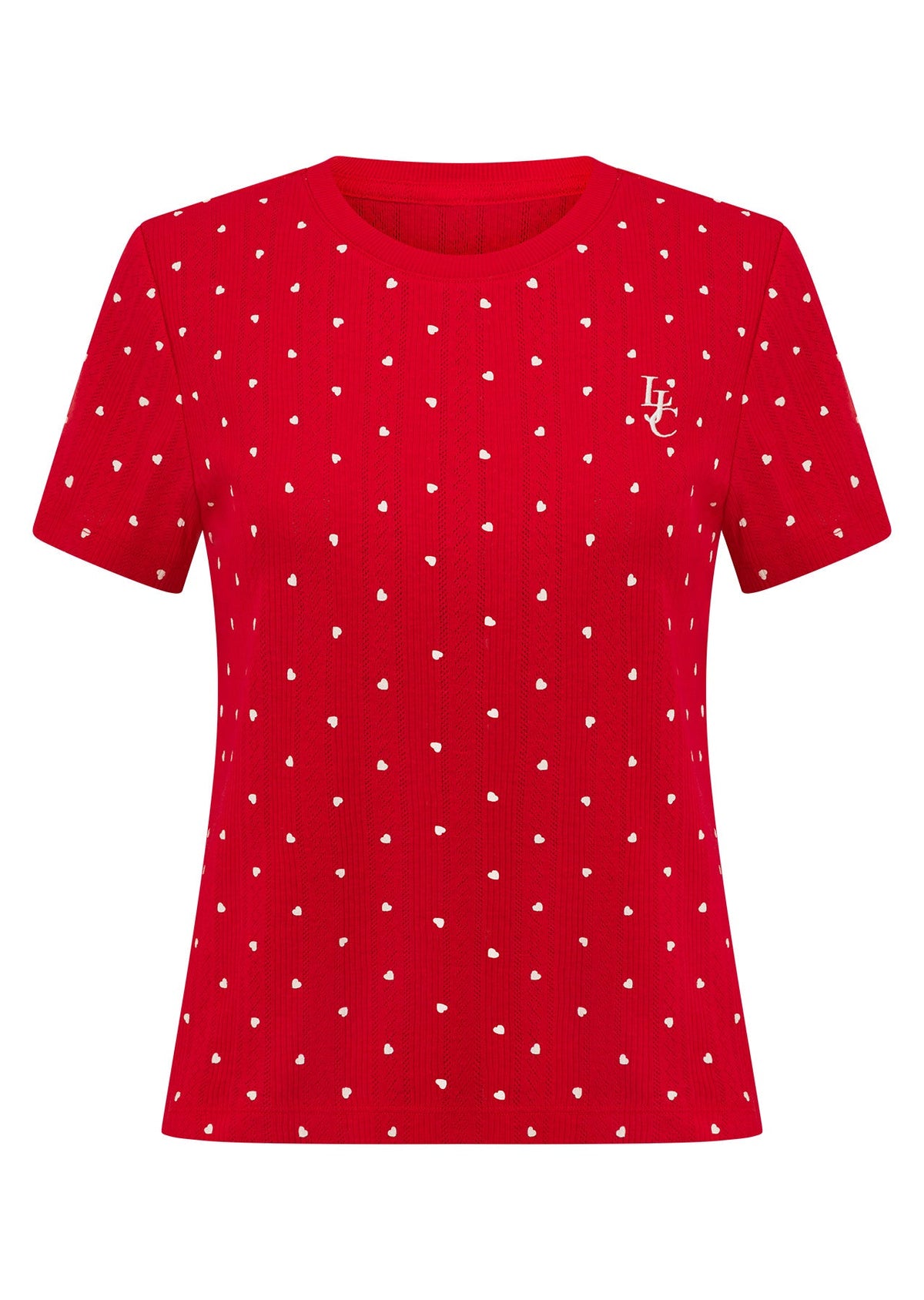 Mi Amour Pointelle T-Shirt