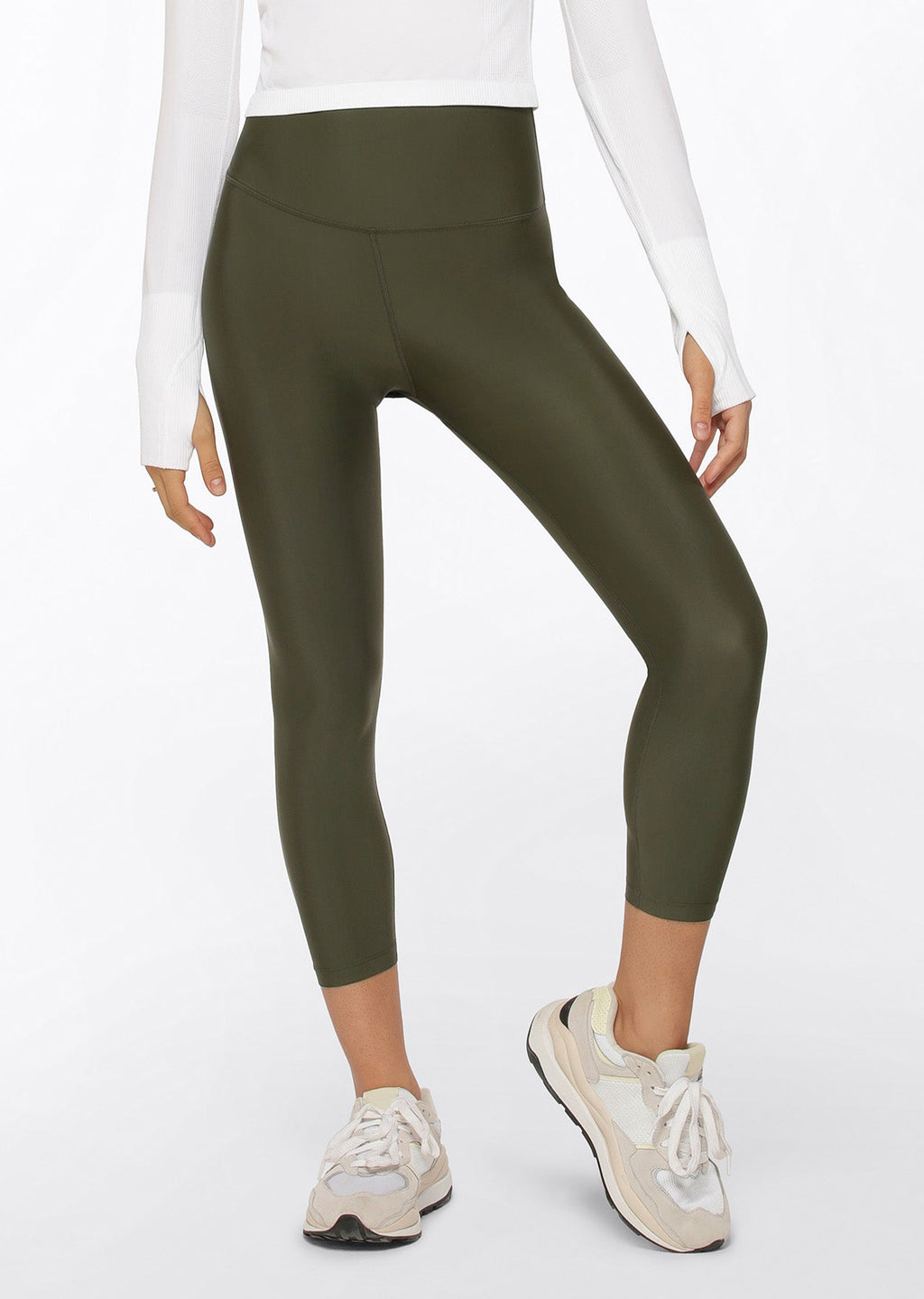 Cool Touch Lotus Ankle Biter Leggings