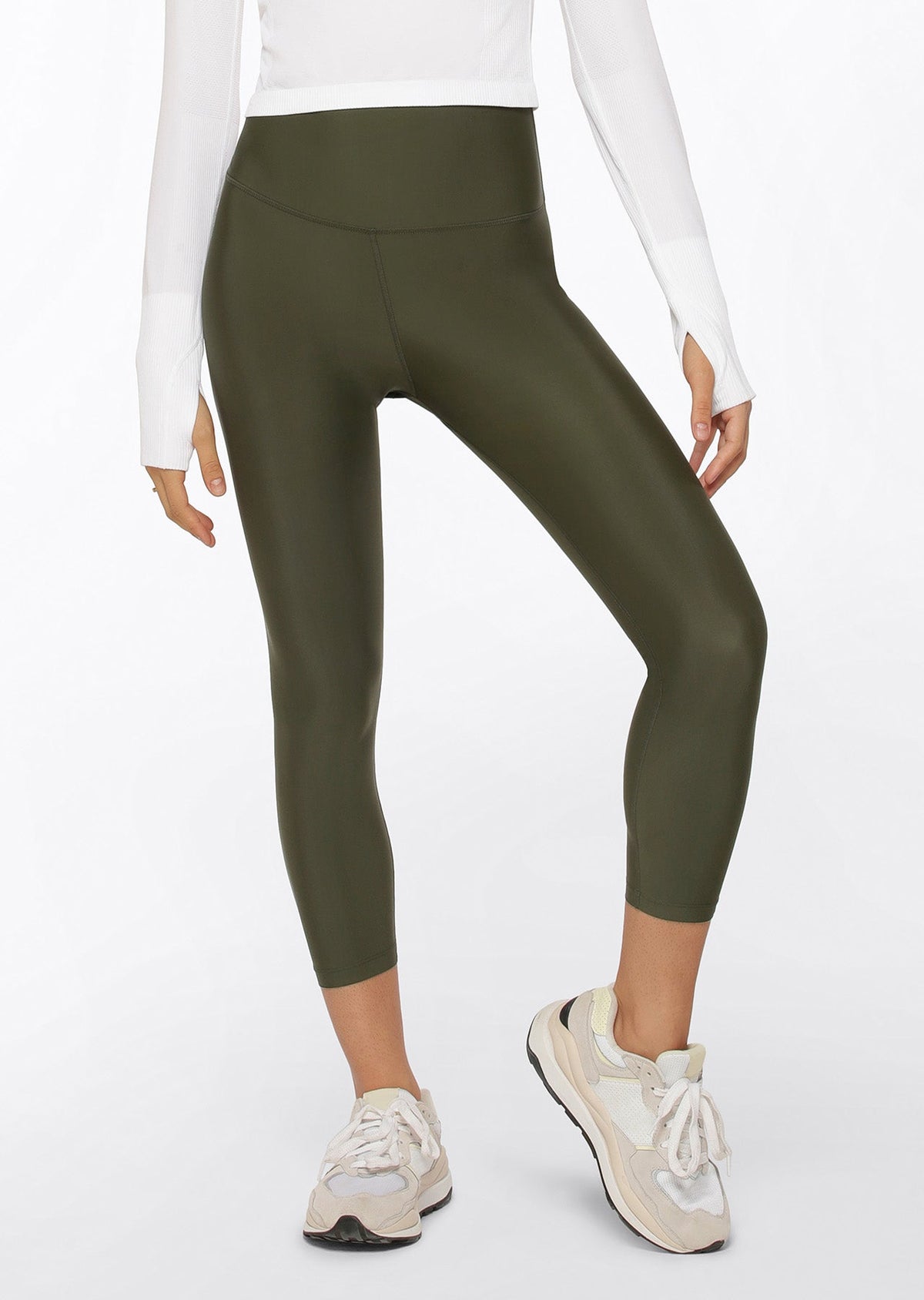 Cool Touch Lotus Ankle Biter Leggings