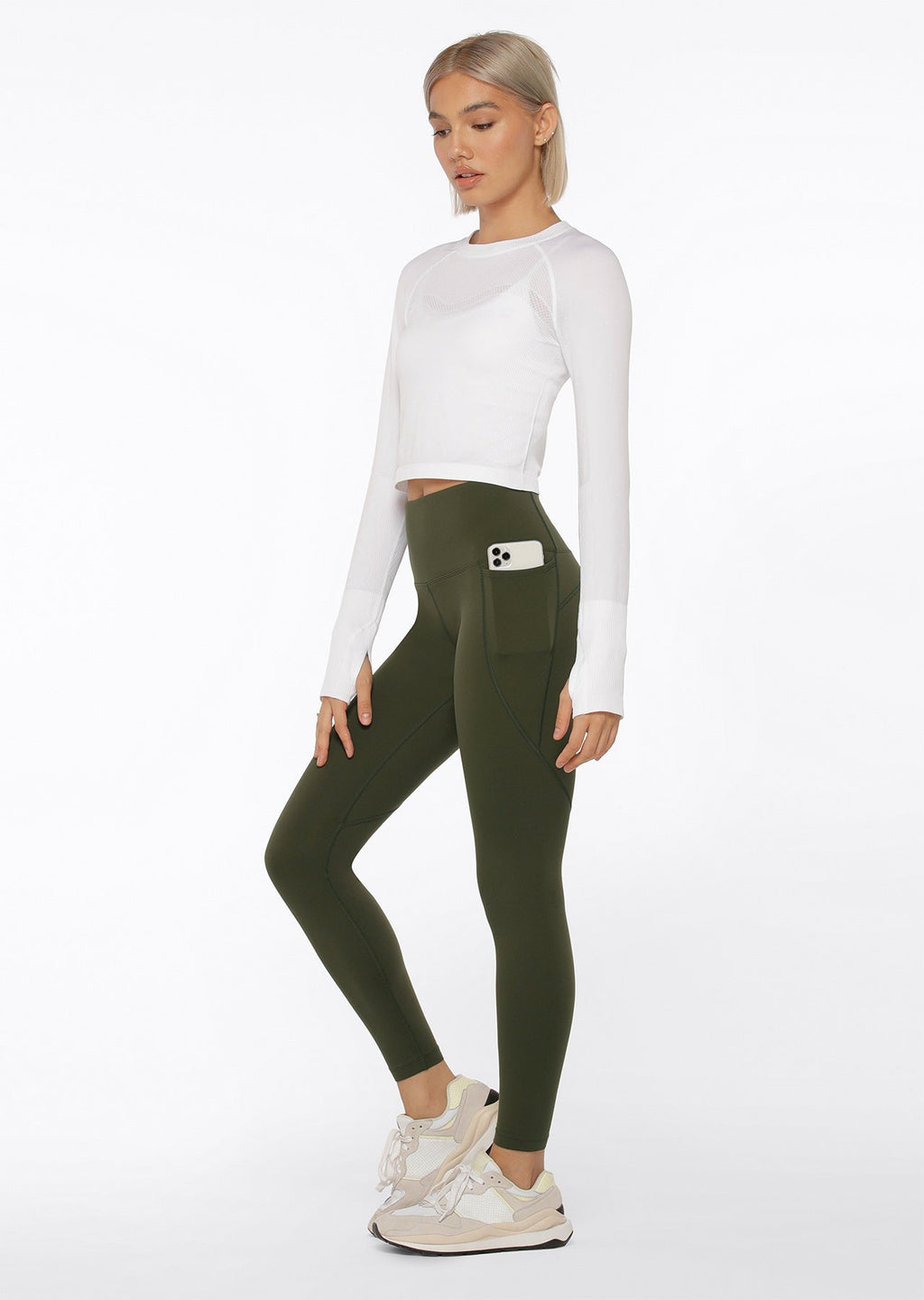 Amy Winter Thermal Phone Pocket Tech Leggings