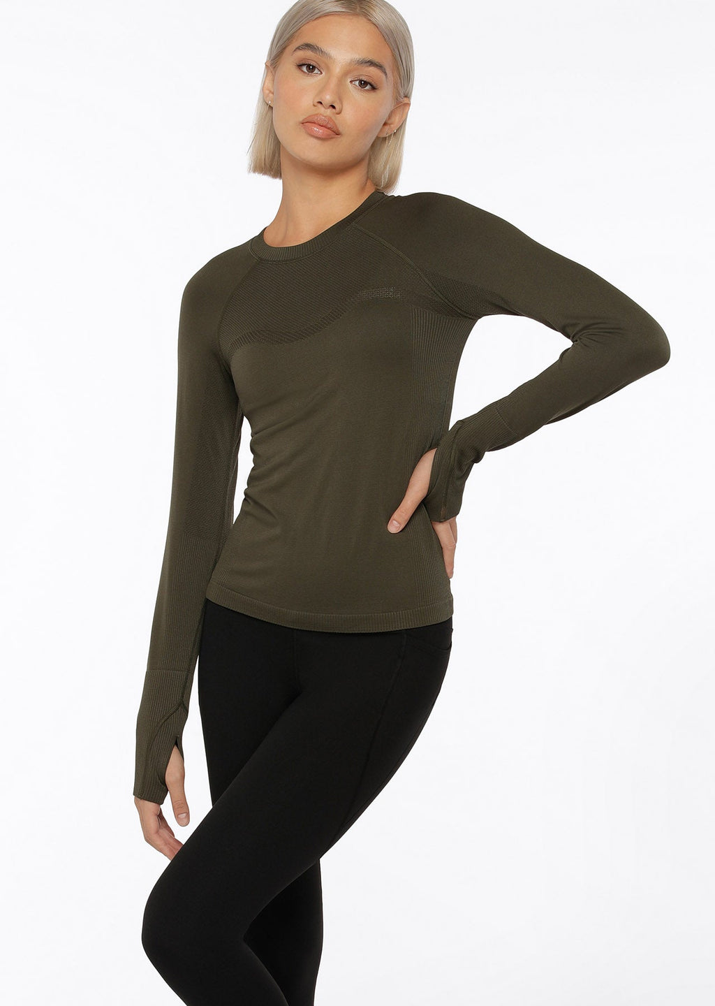 Dynamic Seamless Long Sleeve Top