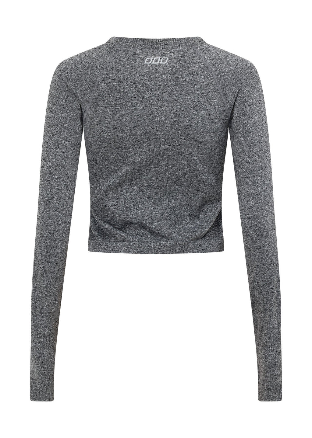 Dynamic Seamless Cropped Long Sleeve Top