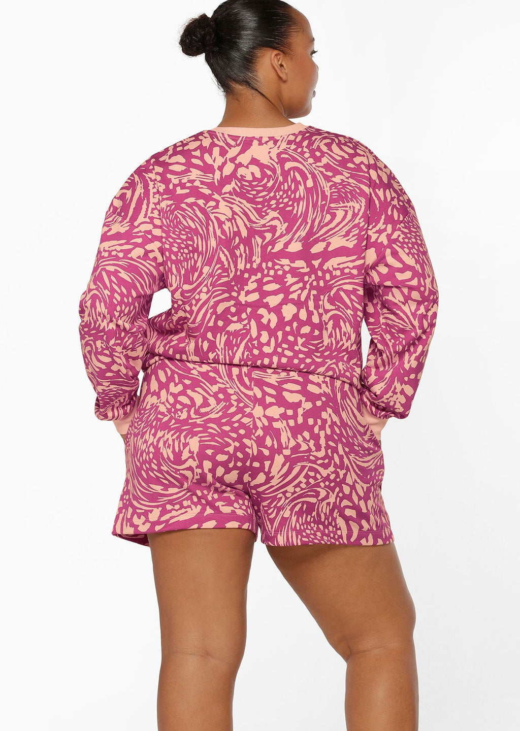 Abstract Oversized Sweat