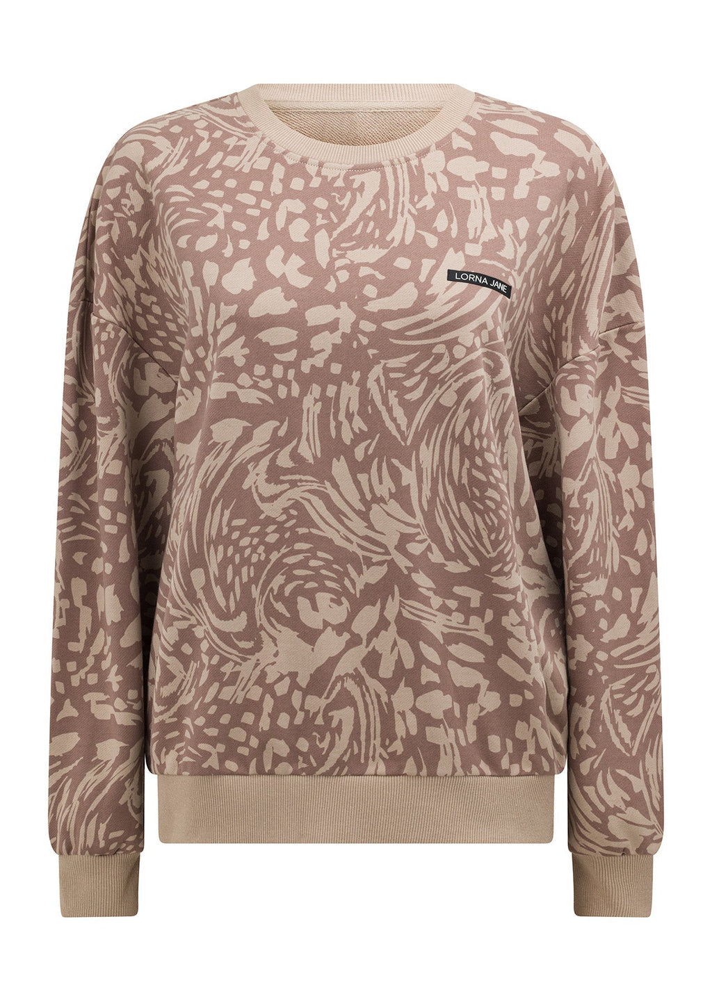 Abstract Oversized Sweat