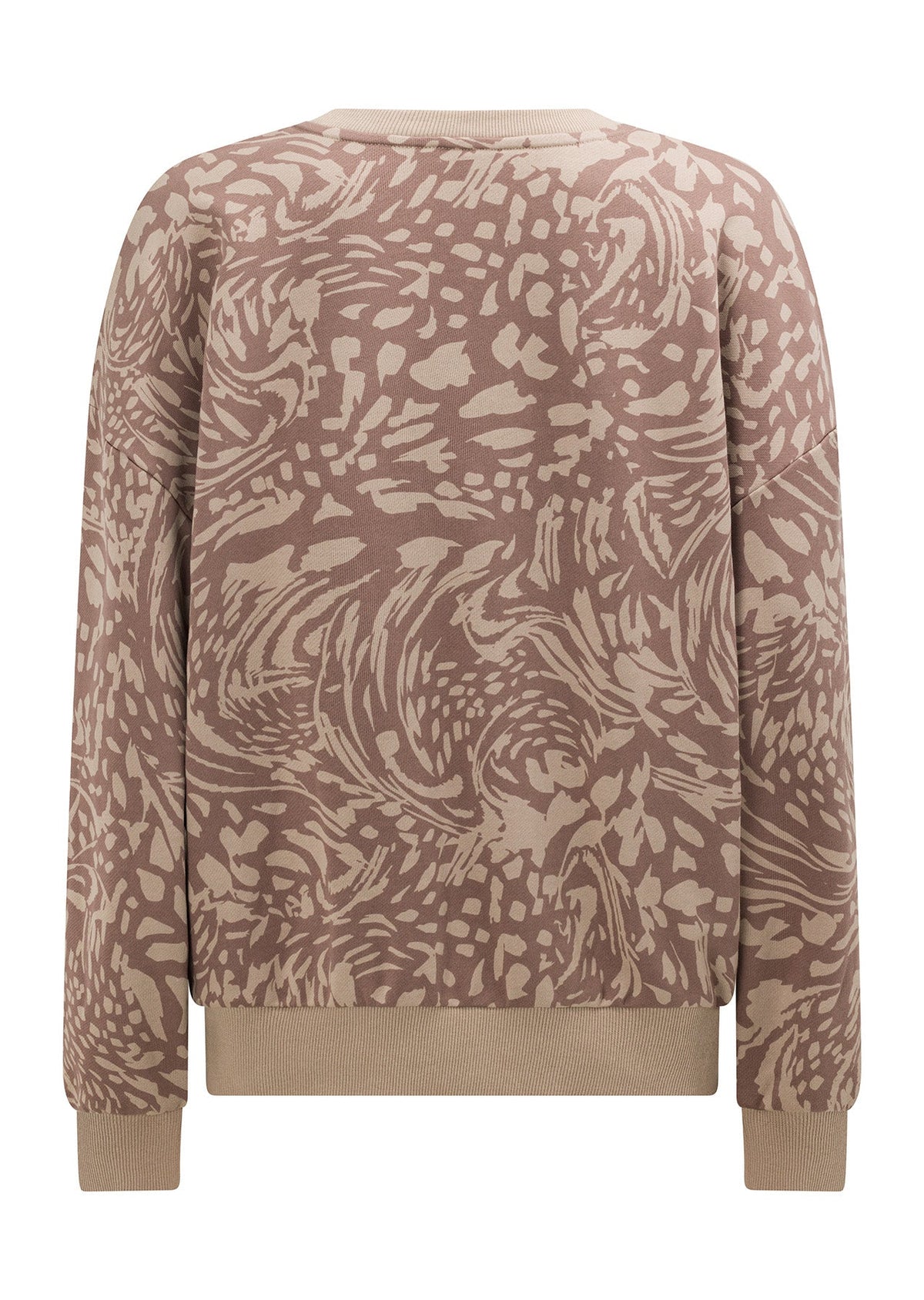 Abstract Oversized Sweat
