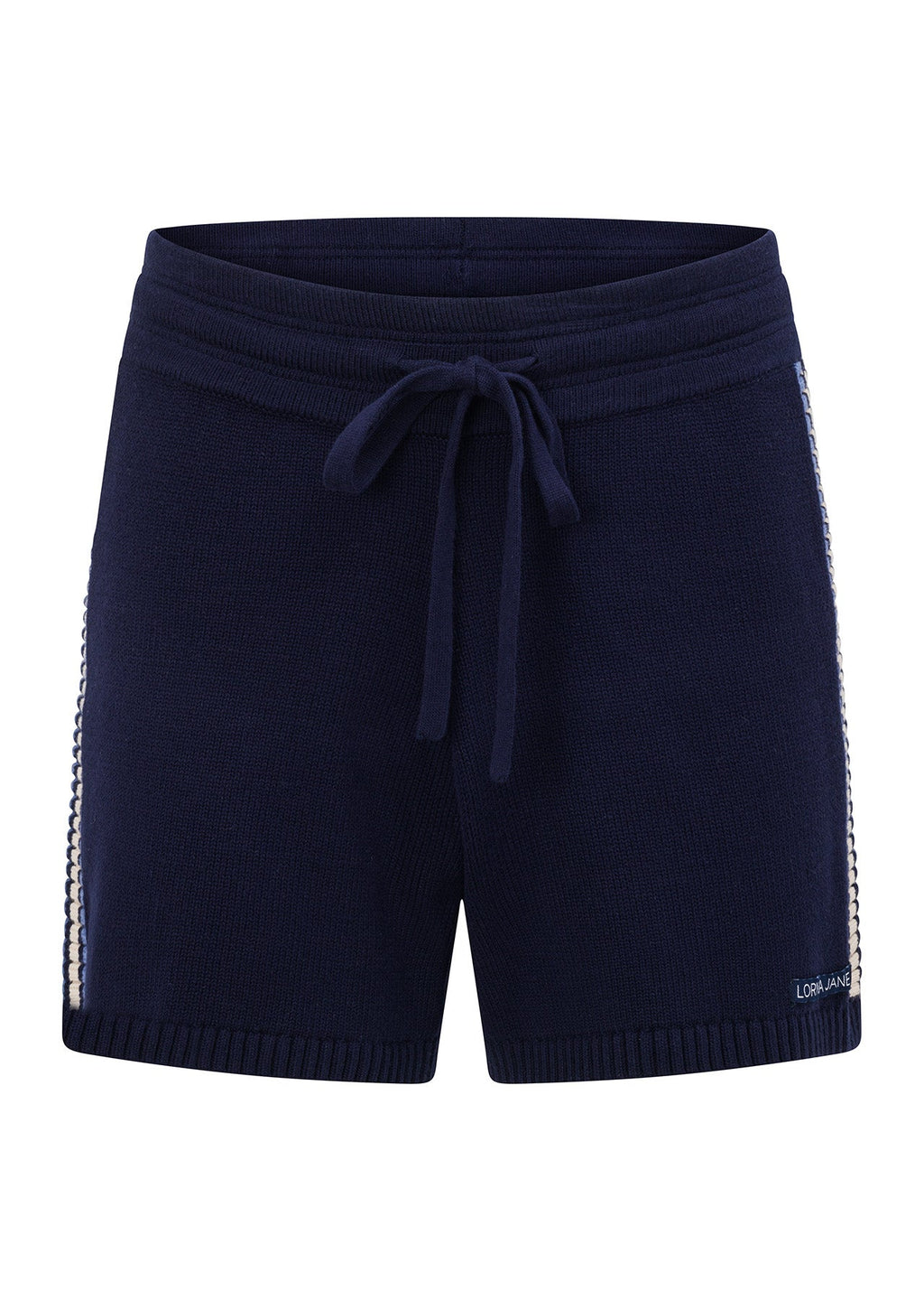 Contrast Knit Kick Shorts