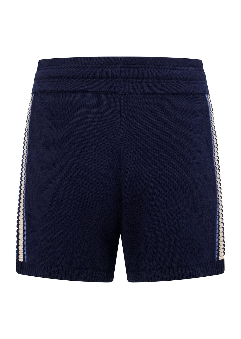 Contrast Knit Kick Shorts