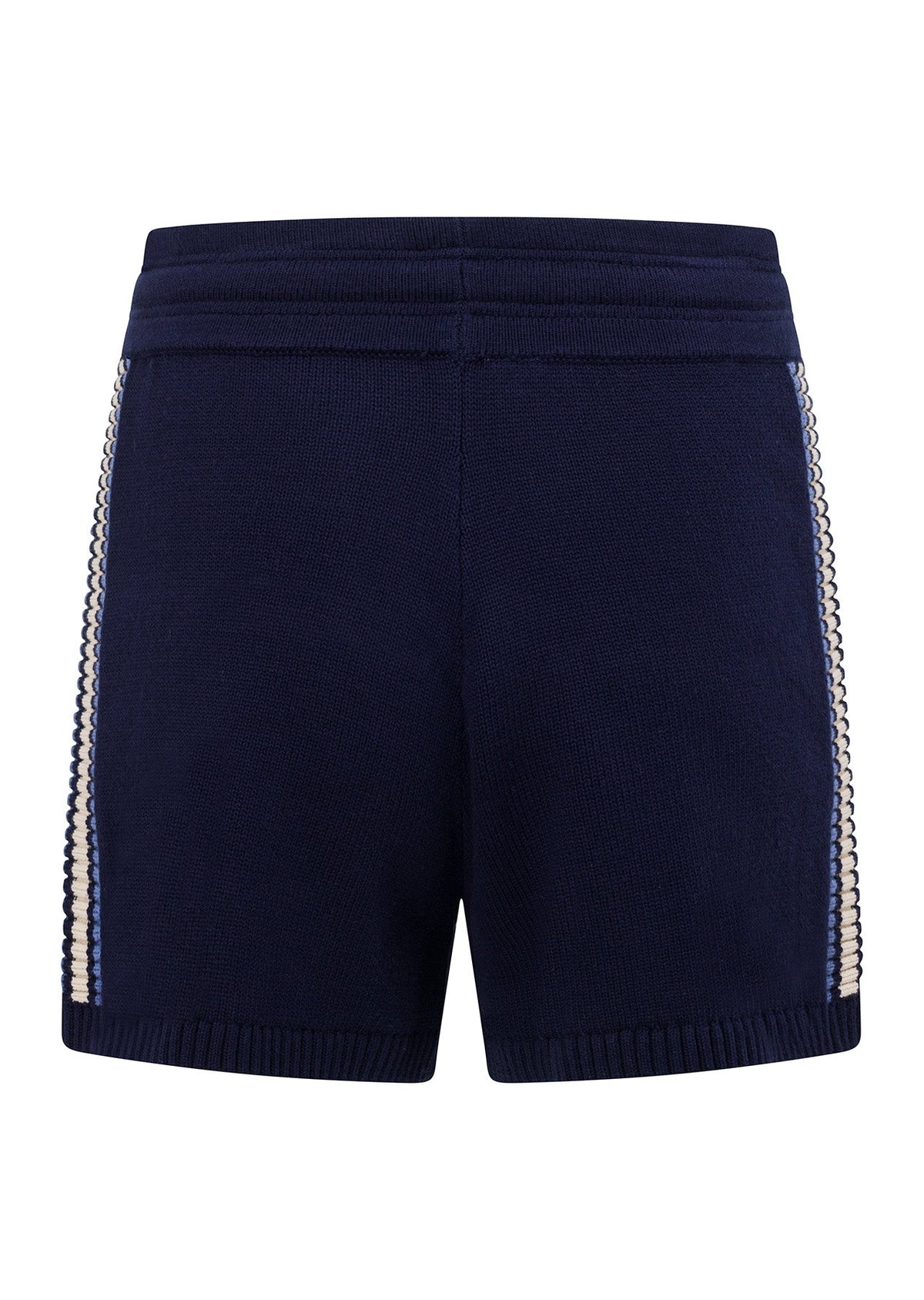 Contrast Knit Kick Shorts
