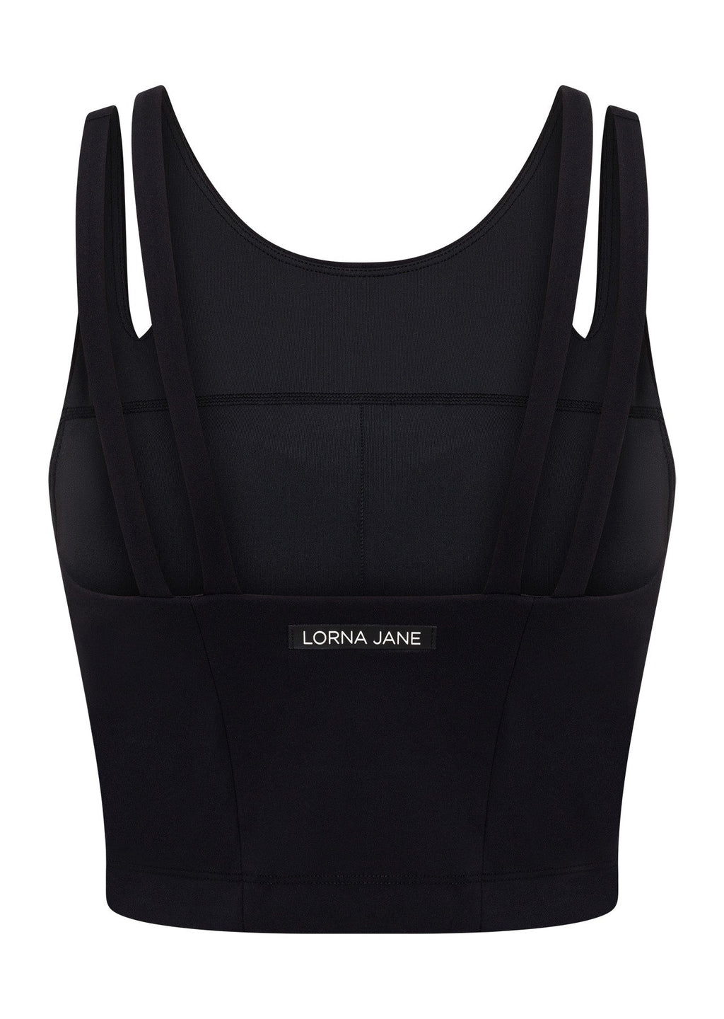 Elements Recycled Cropped Active Bra Tank Combo