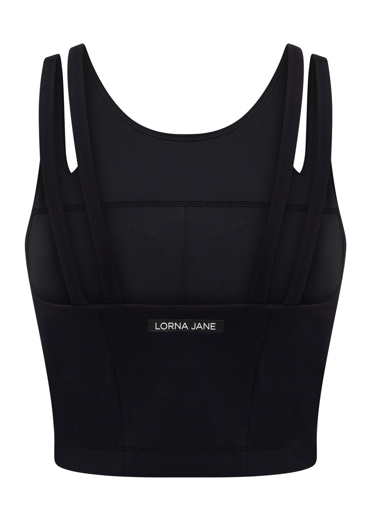 Elements Recycled Cropped Active Bra Tank Combo