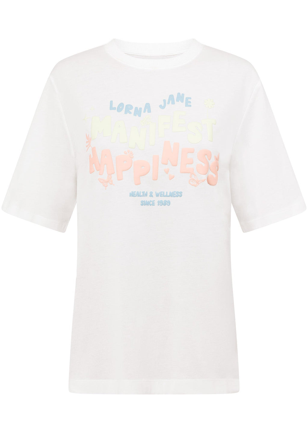 Manifest Happiness Transdry Relaxed Tee
