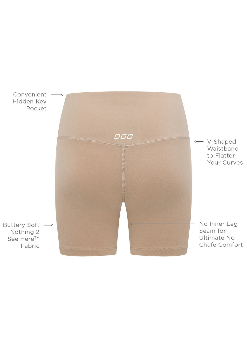 Lotus No Chafe 16cm Bike Shorts