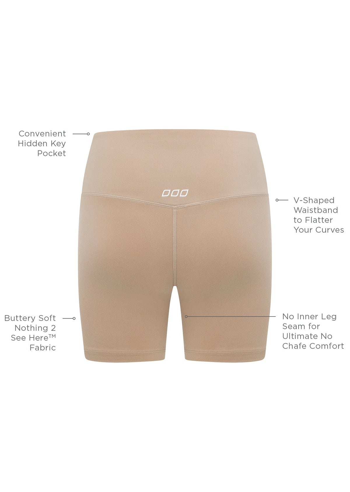 Lotus No Chafe 16cm Bike Shorts