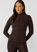 Dawn To Dusk Active Zip Through Top