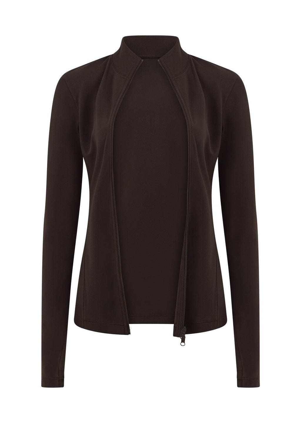 Dawn To Dusk Active Zip Through Top