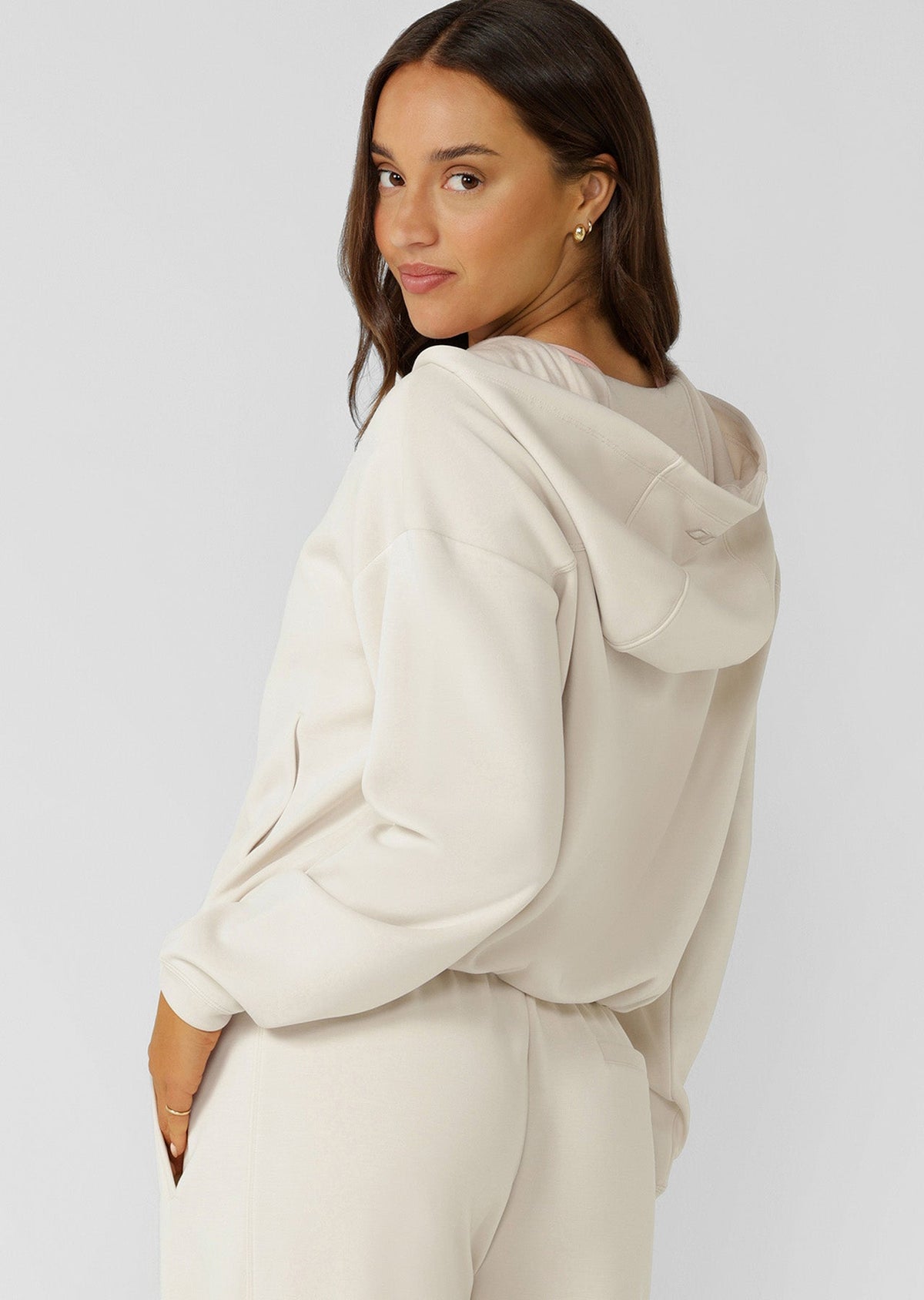 Cloud Nine Spacer Zip Through Hoodie