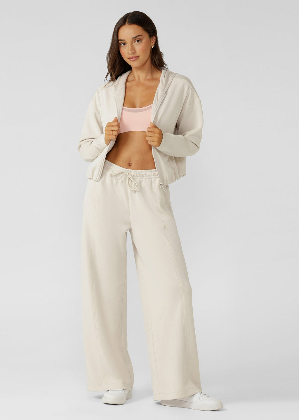 Cloud Nine Spacer Zip Through Hoodie