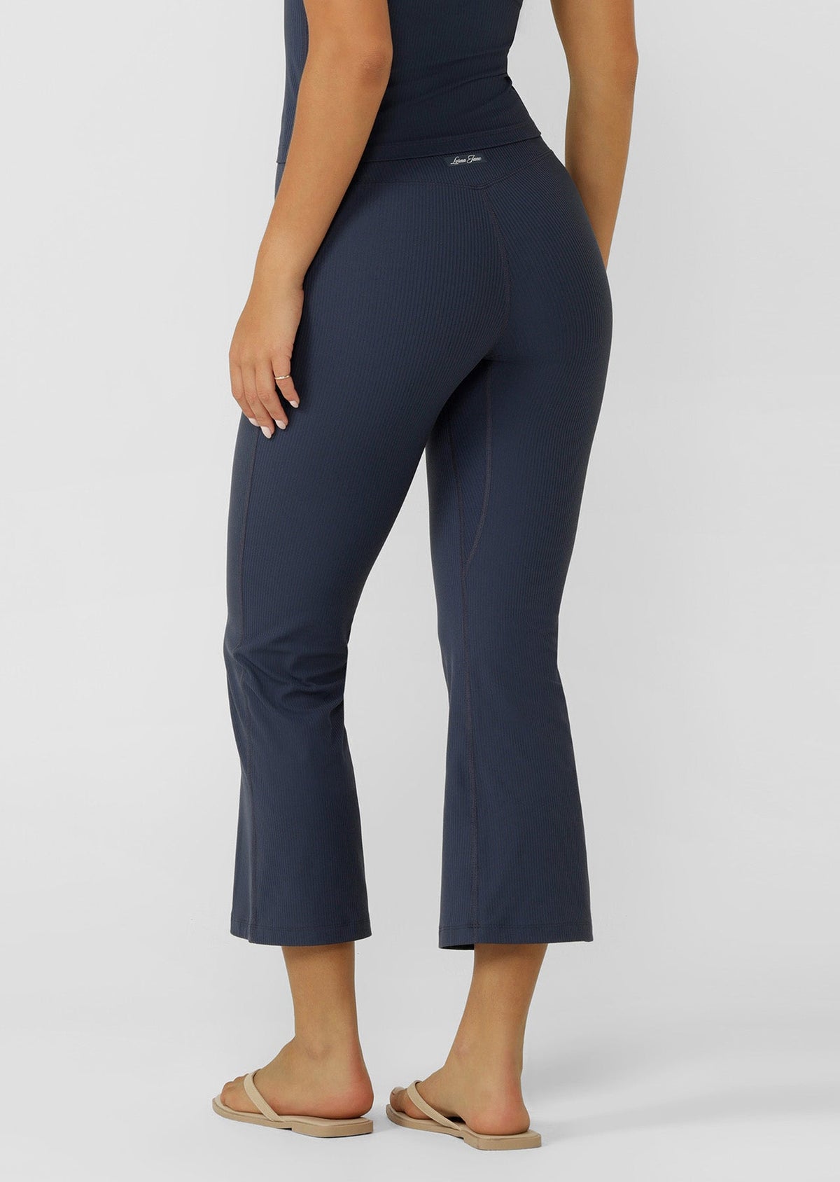 Irresistible Luxe Active Rib Cropped Yoga Pants