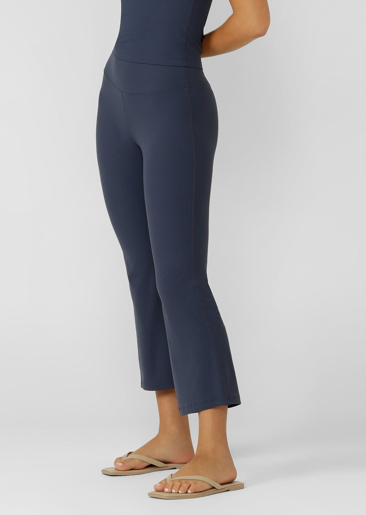 Irresistible Luxe Active Rib Cropped Yoga Pants