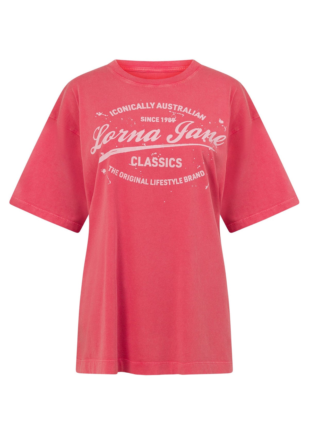 Iconically Lorna Washed Boyfriend T-Shirt