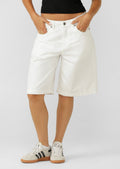 Off Duty Vintage Wash Denim Shorts