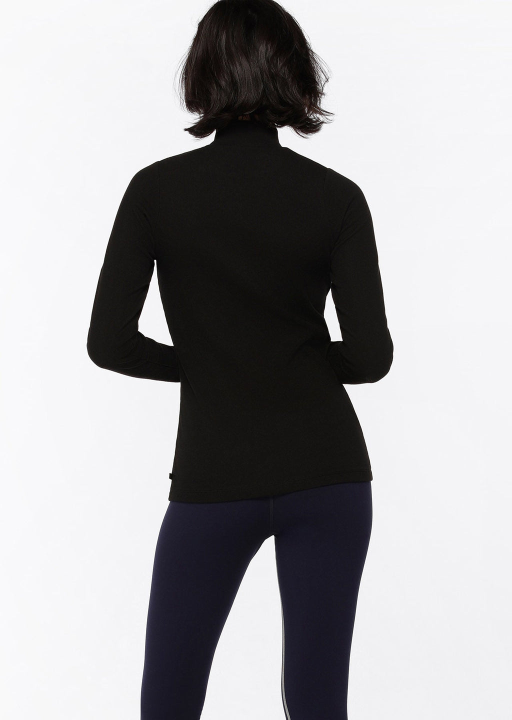 Half Zip Iconic Long Sleeve Top