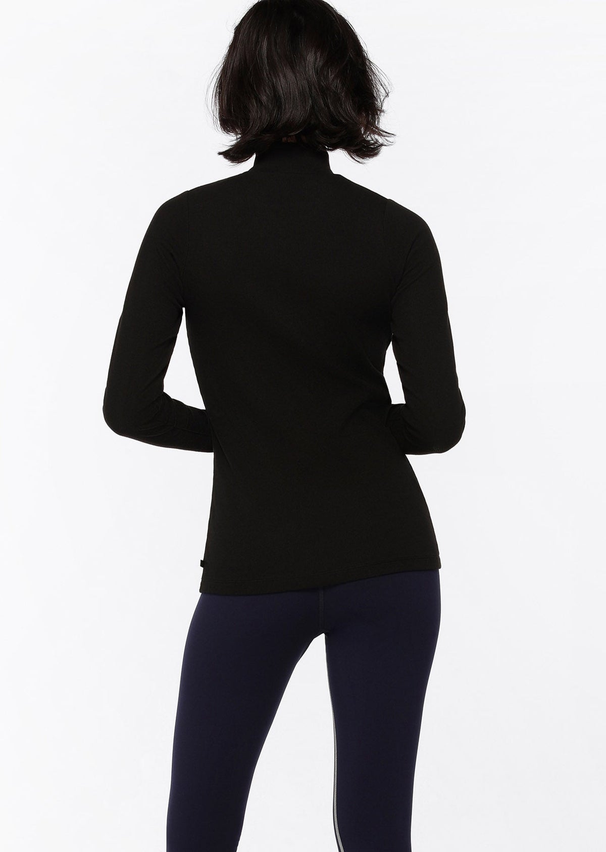 Half Zip Iconic Long Sleeve Top