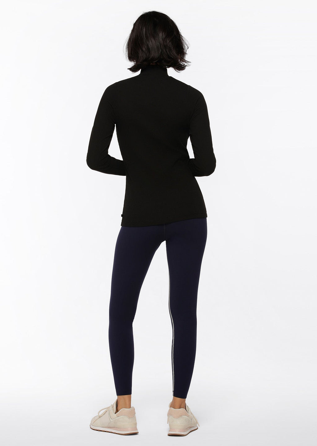 Half Zip Iconic Long Sleeve Top